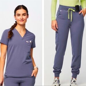 FIGS Space Navy scrub set